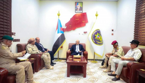 الانتقالي يعقد لقاء هام بقيادة الهيئة العسكرية العُليا للجيش والأمن الجنوبي