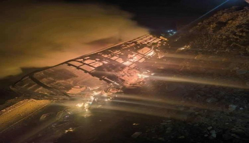 فاجعة العرقوب.. احتراق باص نقل جماعي بركابه وتحوله لمقبرة جماعية في أبين(صور) 