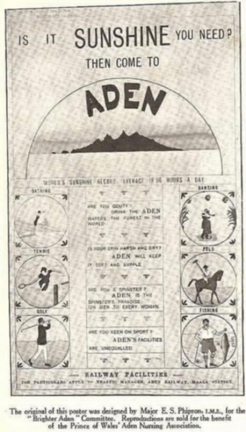 إعلان سياحي نادر يعيد بريق عدن كمدينة عالمية