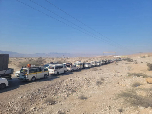 قوات الاحتلال اليمني تحتجز مئات الحافلات لمنعها من دخول سيئون للمشاركة في احتفالات 30 نوفمبر