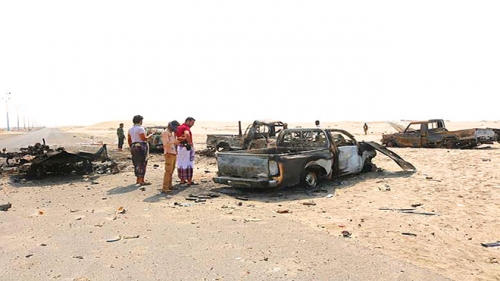 عملية عسكرية للمقاومة الجنوبية في المحفد مساء الأربعاء