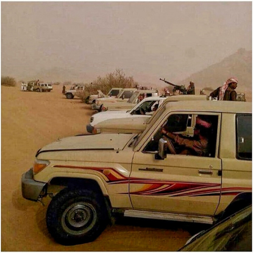 قبائل الصيعر في حالة إنعقاد مكثف حتى إزالة إستحداث جمارك الجوف