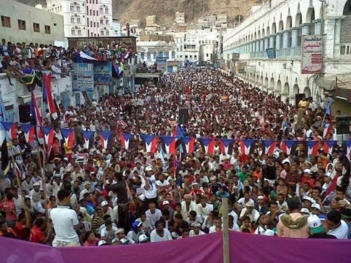 الانتقالي يرسم خارطة مطالب مليونية المكلا الشعبية.. والشرعية ترتجف