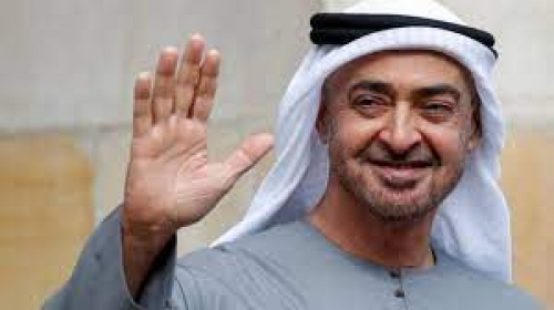 رئيس الإمارات يستقبل الرئيس الزُبيدي والعليمي