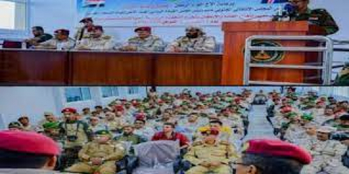 تخرج 140ضابطاً في القوات الجنوبية من معهد القيادة والاركان بعدن