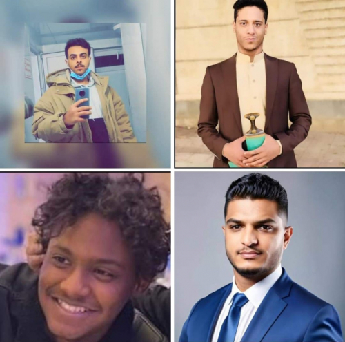 النغل معين لا يمتلك ذرة أخلاق أو شعور بالمسئولية تجاه جثامين اربعة طلاب يمنيين 