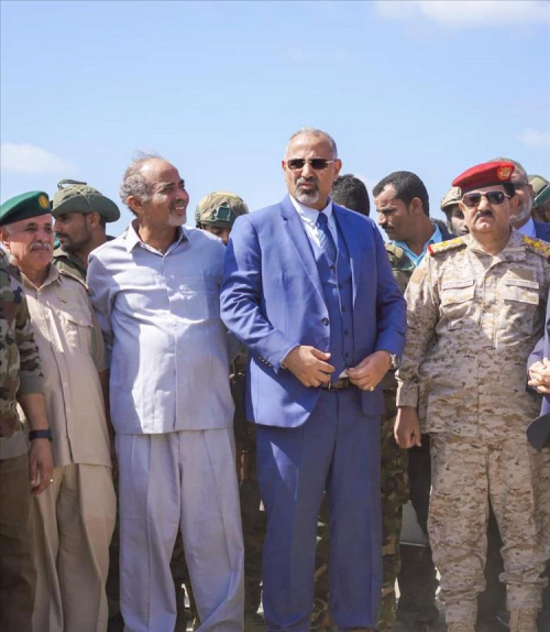 زيارة هامة للرئيس الزُبيدي إلى جزيرة ميون وباب المندب