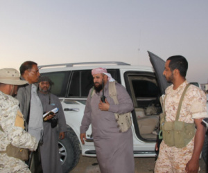  قوات درع الوطن العليمية تستولي على مطار الغيضة ومنفذ شحن