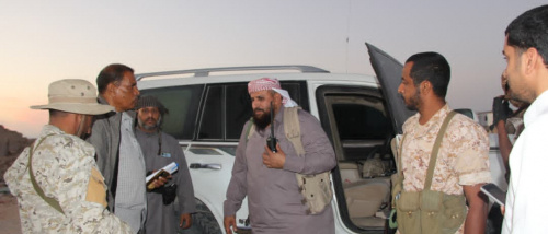  قوات درع الوطن العليمية تستولي على مطار الغيضة ومنفذ شحن