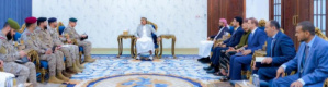 الرئيس الزُبيدي يستقبل قيادة القوات المشتركة لقوات التحالف العربي