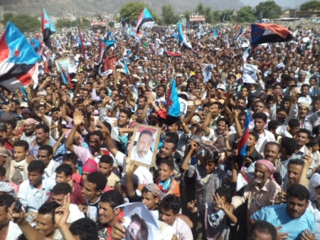 -بحضور الزعيم باعوم الآف بالضالع يحيون ذكرى شهداء الجنوب