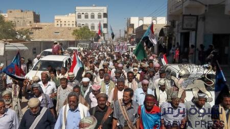 شبوة: فعالية يوم الاسير الجنوبي بعتق تندد بمجازر الاحتلالين اليمني والصهيوني ( صور )