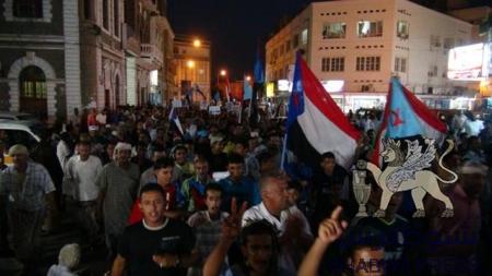 ندوة ومسيرة في يوم الاسير الجنوبي كريتر-عدن