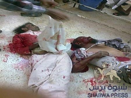 شبوة : 8 قتلى وعده جرحى باشتباكات قبليه على خلفيه حمايه الشركات النفطيه (صور) اضافة على الخبر