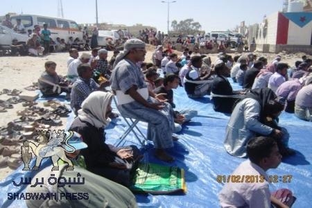 خطبتي وصلاة الجمعة 1 فبراير2013 في مخيم الشهيدين عتق