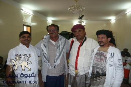 أبناء يافع في لقاء مع القيادي العميد النوبة