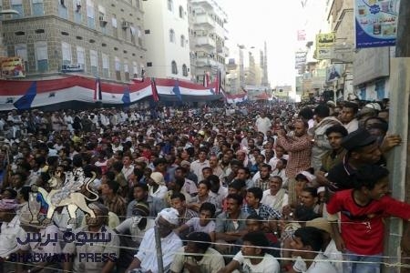قوى الحراك محافظة حضرموت تعلن تأييدها لدعوة الزعيم باعوم لزحف الى عدن وتؤكد التعبئة العامة