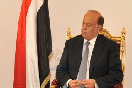 عبدربه منصور هادي في ابين لأول مرة منذ رئاسته للجمهورية اليمنية