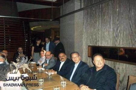 الصورالأولى للقيادات الجنوبيه في لقاء دبي..