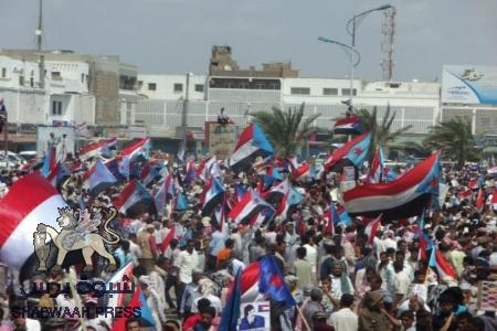 اتحاد شباب الجنوب يحيي جماهير شعب الجنوب