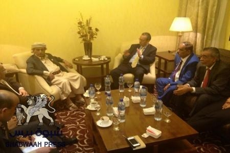 بنعمر يلتقي الشيخ أحمد الصريمة ومحمد علي أحمد