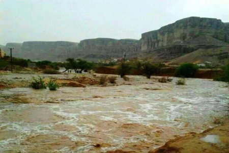 السيول تكشف حقائق جديدة عن وادي حضرموت