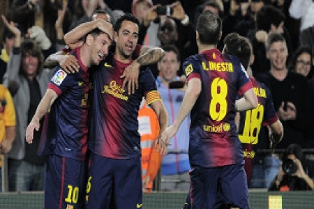 برشلونة يحسم لقب الدوري الأسباني بعد تعادل ريال مدريد واسبانيول