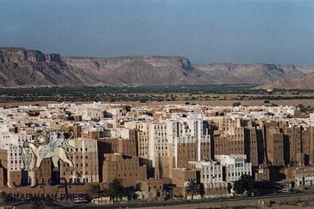 نقطة قبلية شرق شرق مدينة شبام يقيمها ملثمون قبليين
