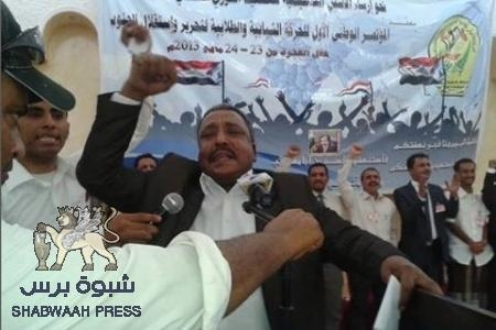 سالم بن سميدع : ابناء حضرموت هم من صمد في حرب صيف 94م ويعرفون من باع وطنه بفتات