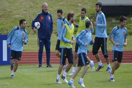 شبح الإجهاد يهدد إسبانيا قبل كأس القارات
