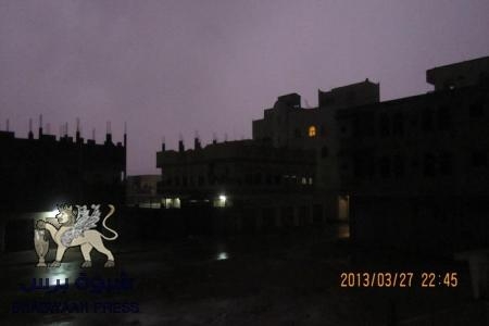 أبناء مدينة نصاب يعبرون عن استنكارهم الشديد لقيام مخربين باتلاف كابلات شبكة الكهرباء في المدينة