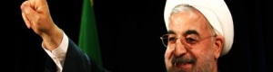 رئيس جديد لأيران : إعلان فوز حسن روحاني بالرئاسة الإيرانية
