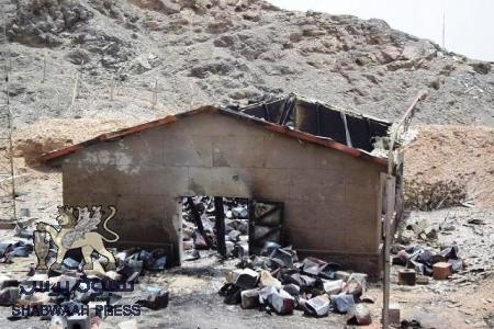 أربعة إنفجارات تهز مدينة الحصن وضواحيها بمحافظة أبين مساء اليوم