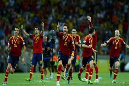بركلات الترجيح.. إسبانيا تبلغ نهائي ‘‘ القارات‘‘