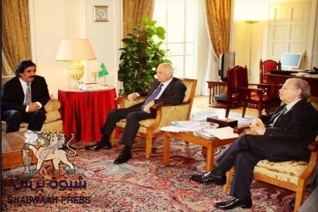 أمين عام الجامعة العربية يؤكد للبيض تمسك الجامعة العربية بوحدة اليمن