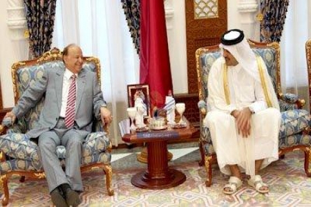 الرئيس هادي : مواقف قطر تجاه اليمن جلية وواضحة لا تشوبها شائبة