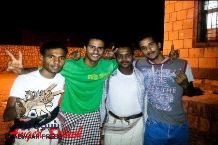 الافراج في تريم فجر اليوم عن نشطاء بدائرة الشباب والطلاب