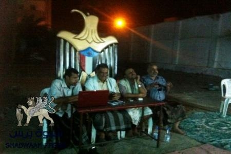 المركز الاعلامي  بخورمكسر يحي امسية رمضانية  لندوه ثقافية تحت عنوان (الادب والفن والثورة الجنوبية)