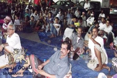 اقامة أمسية رمضانية بالبريقة تحت شعار: ( من أجل مجتمع جنوبي أمن ) .