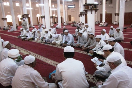 ختائم ليلة 27 رمضان  في كبرى جوامع مدينة سيئون