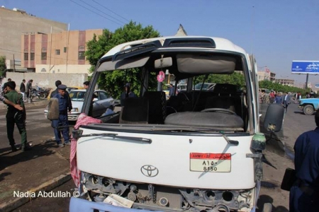 مصدر طبي: أغلب قتلى وجرحى تفجير باص الجوية مقطعة سيقانهم وحالتهم خطيرة