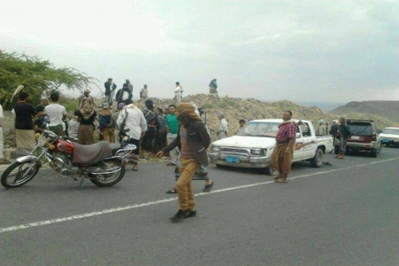 اشتباكات مسلحة طرفها قبائل يافع وآلـ عواض مع انصار القاعدة في لبعوس