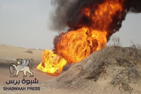 تفجير أنبوب نفط مأرب والجيش يضرب بالمدفعية في وادي عبيدة