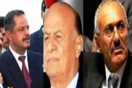 صحيفة سعودية : صالح يسعى لإزاحة هادي عن القيادة وتعيين مجور بديلاً عنه