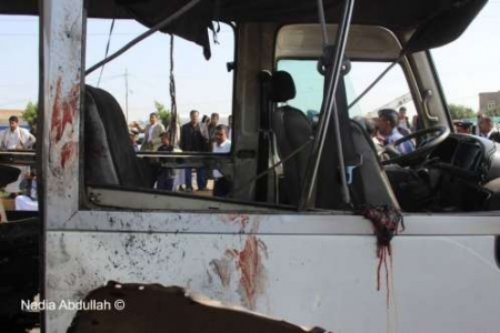 تفجير حافلتين للقوات الجوية اليمنية في صنعاء صباح اليوم