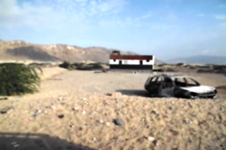 شرطة النجدة تنسحب من نقطة شرج بن طالب على طريق شبوة - حضرموت الساحلي