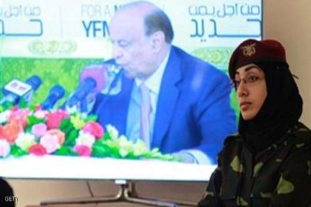 قناة عربية : الرئيس هادي يحاور نفسه