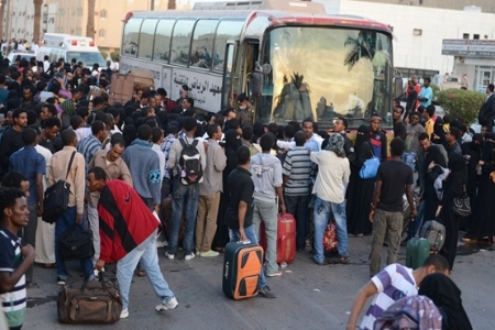 الشغب العمالي ينتقل إلى جدة و5000 أثيوبي يسلمون أنفسهم