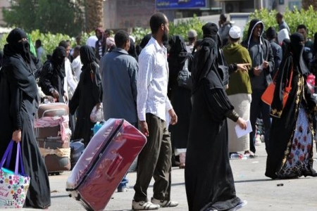 السعودية..آلاف الإثيوبيين يرحلون عن منفوحة