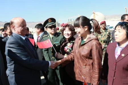 نتائج زيارة هادي : الصين واليمن يتعهدان بتعزيز التعاون بينهما